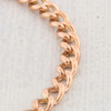 Antique 9ct Rose Gold Charm Bracelet - Close Up