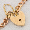 Vintage 9ct Rose Gold Charm Bracelet - Main View