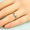 Vintage 18ct Gold 0.40 carat Solitaire Diamond Engagement Ring