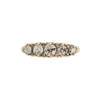 Victorian Five Stone Diamond 18ct Gold Ring