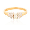 Second Hand 18ct Gold Baguette Diamond Engagement Ring