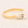 Second Hand 18ct Gold Baguette Diamond Engagement Ring