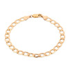 Second Hand 9ct Gold Curb Bracelet