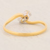 Second Hand 18ct Gold 2 Stone Diamond Ring – 0.30 carat - Rear View