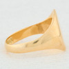 Vintage 9ct Gold Signet Ring 1963-1964 Side Image