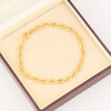 Second Hand 18ct Gold Coffee Bean Bracelet in Box
