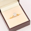 Vintage 18ct Gold Diamond Cluster Ring – 1960s in Box