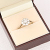 Vintage 18ct White Gold Diamond Cluster Ring in Box