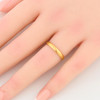 Vintage 22ct Gold Wedding Ring – 1930s on Finger
