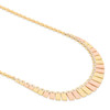 Second Hand 14ct Yellow and Rose Gold Cleopatra Fringe Necklace - Main View