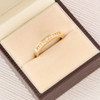 9ct Gold 10 Stone Channel Set Diamond Eternity Ring in Box