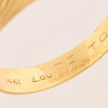 Second Hand 14ct Gold Wave Ring - Stamp