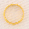 Second Hand 23ct Gold Engraved Wedding Band - Top View