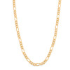 Second Hand 9ct Gold 29” Figaro Chain Necklace - Main View