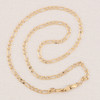 Second Hand 9ct Gold 18” Figaro Chain Necklace - All Chain