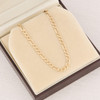 Second Hand 9ct Gold 18” Figaro Chain Necklace - In Box