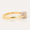 Second Hand 18ct Gold 3 Stone Trilogy Diamond Ring – 0.60 carat - Side View