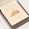 Second Hand 18ct Gold 3 Stone Trilogy Diamond Ring – 0.60 carat - In Box