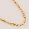 Second Hand 9ct Gold 20” Chunky Belcher Chain Necklace - Angled View