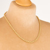 Second Hand 9ct Gold 20” Chunky Belcher Chain Necklace - On Neck