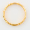 Vintage 22ct Gold Wedding Band – Size I - Top View