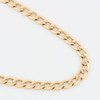Second Hand 9ct Gold 20” Curb Chain Necklace - Angled View