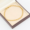 Second Hand 18ct Gold Anchor Link Bracelet – 8 ¾” Long - In Box