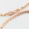Second Hand 9ct Rose Gold Serpentine Bracelet - Clasp View
