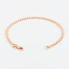 Second Hand 9ct Rose Gold Serpentine Bracelet - Open View