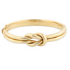 Second Hand 9ct Gold Knot Bangle - Main View