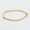 Second Hand 9ct Gold Identity Bracelet - Side View