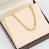 Second Hand 18ct Gold 18” Open Link Chain Necklace - In Box