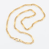 Second Hand 16” Fancy Figaro Chain Necklace - Full View