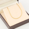 Second Hand 18ct Gold 20” Snake Chain Necklace - In Box