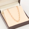 Vintage 9ct Rose Gold 30” Belcher Chain Necklace - In Box