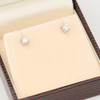 18ct White Gold Diamond Stud Earrings – 0.22 carat
