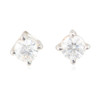18ct White Gold Diamond Stud Earrings – 0.22 carat - main view
