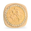 Second Hand 9ct Gold Sovereign Ring – 1904 - Main View