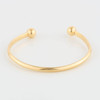 Second Hand 9ct Gold Torque Bangle - Front View