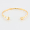Second Hand 9ct Gold Torque Bangle - Rear View