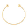 Second Hand 9ct Gold Torque Bangle - Main View