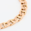 Second Hand 9ct Gold Anchor Bracelet - Close Up 