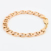 Second Hand 9ct Gold Anchor Bracelet - Side View