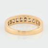 9ct Gold Channel Set Diamond Eternity Ring – 1 carat - Rear View