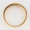 9ct Gold Channel Set Diamond Eternity Ring – 1 carat - Top View