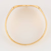 Second Hand 9ct Gold Shield Faced Signet Ring – 1979 - Top View