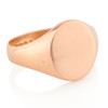 Antique 9ct Rose Gold Oval Signet Ring – 1920-1921 - Main View