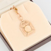 Antique 9ct Rose Gold Fancy Watch Chain with T-Bar and Cross Pattée Fob - In Box