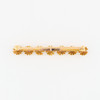 Second Hand 14ct Gold Daisy Bar Brooch - Rear View