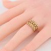 Second Hand 9ct Gold Keeper Ring – 1977 - Worn View